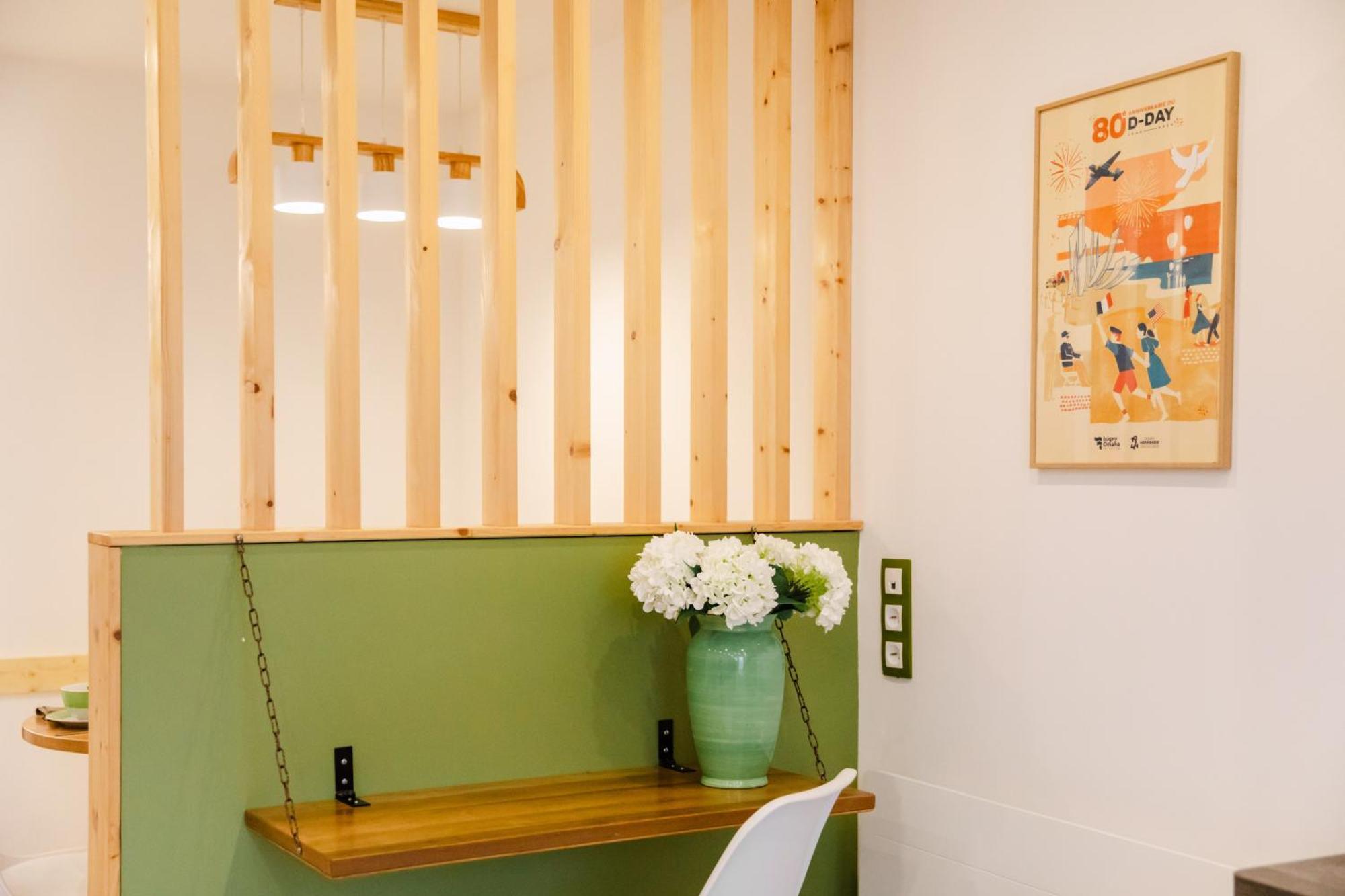 Apartament Le Mont'Aide - Bayeux - 3 Lits - Accessible Pmr Saint-Martin-des-Entrées Zewnętrze zdjęcie